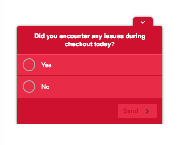 tps UX checkout poll