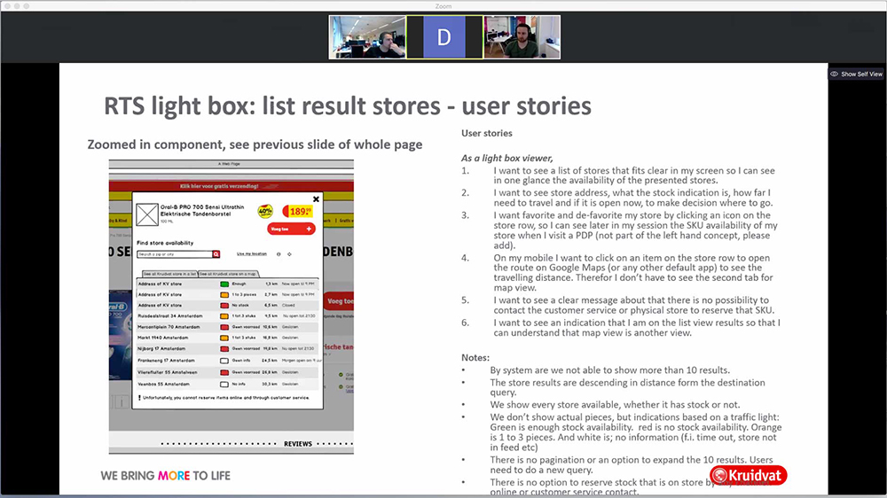 ux briefing call