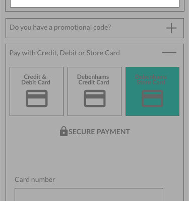 V2.3 Redirect Store Card Users Mob