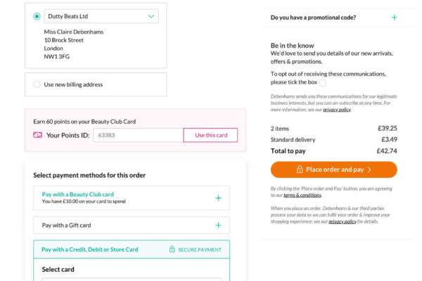 DT_Secure Payment - Payment - New payment method